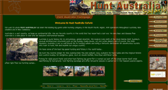 Desktop Screenshot of huntaust.com.au
